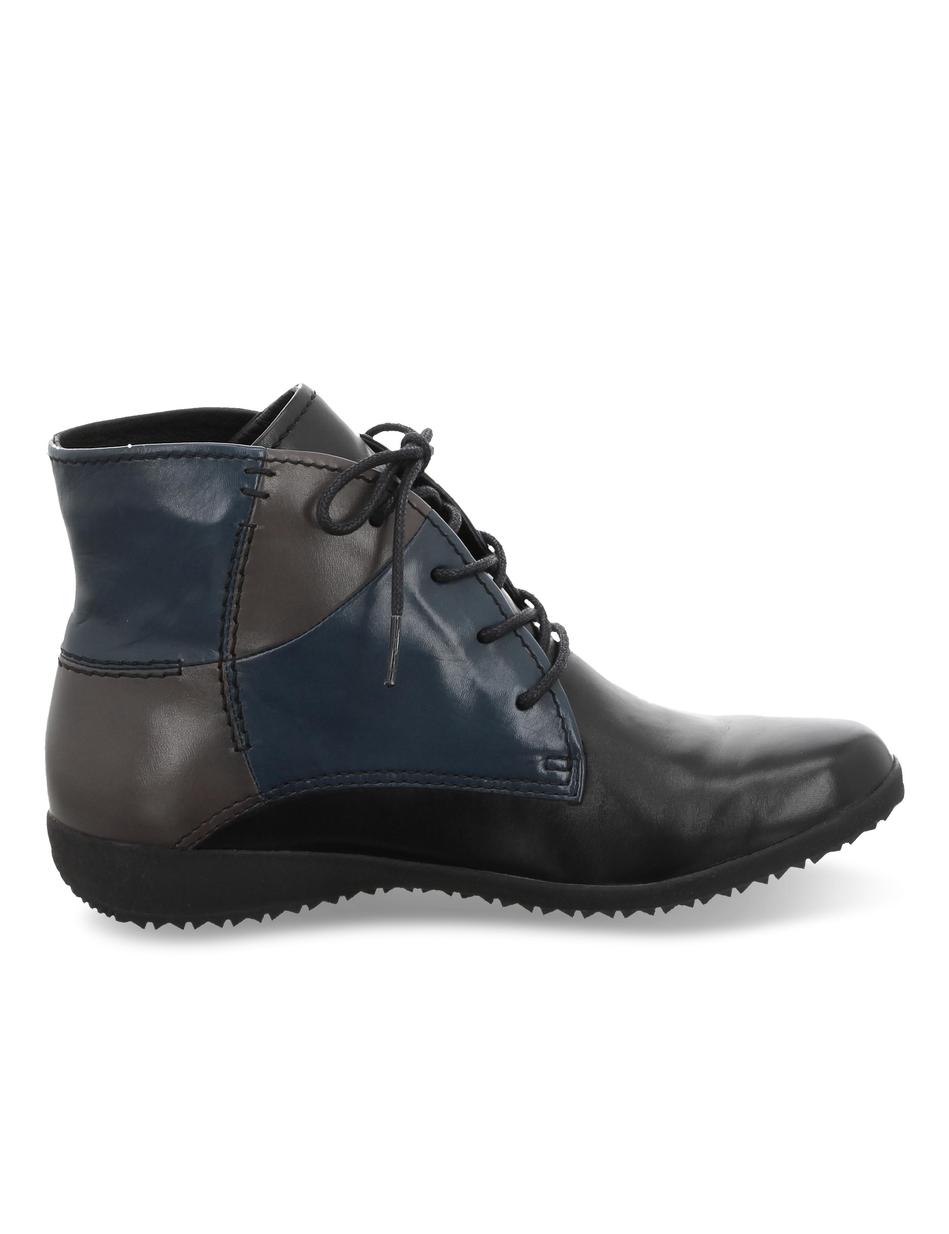 Stiefelette Naly 43, schwarz-multi