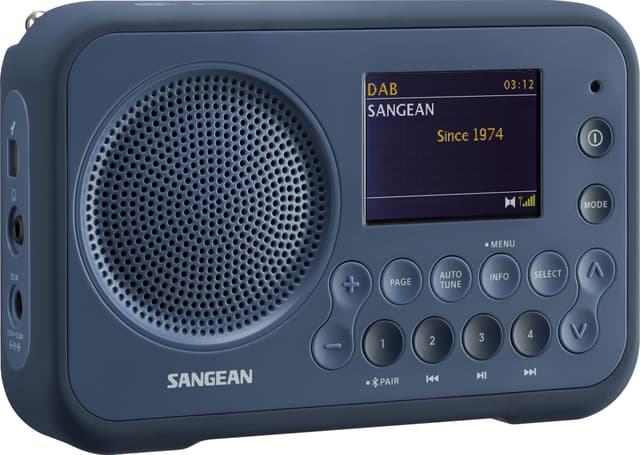 Sangean DPR-76BT Radio med Bluetooth Dark Blue