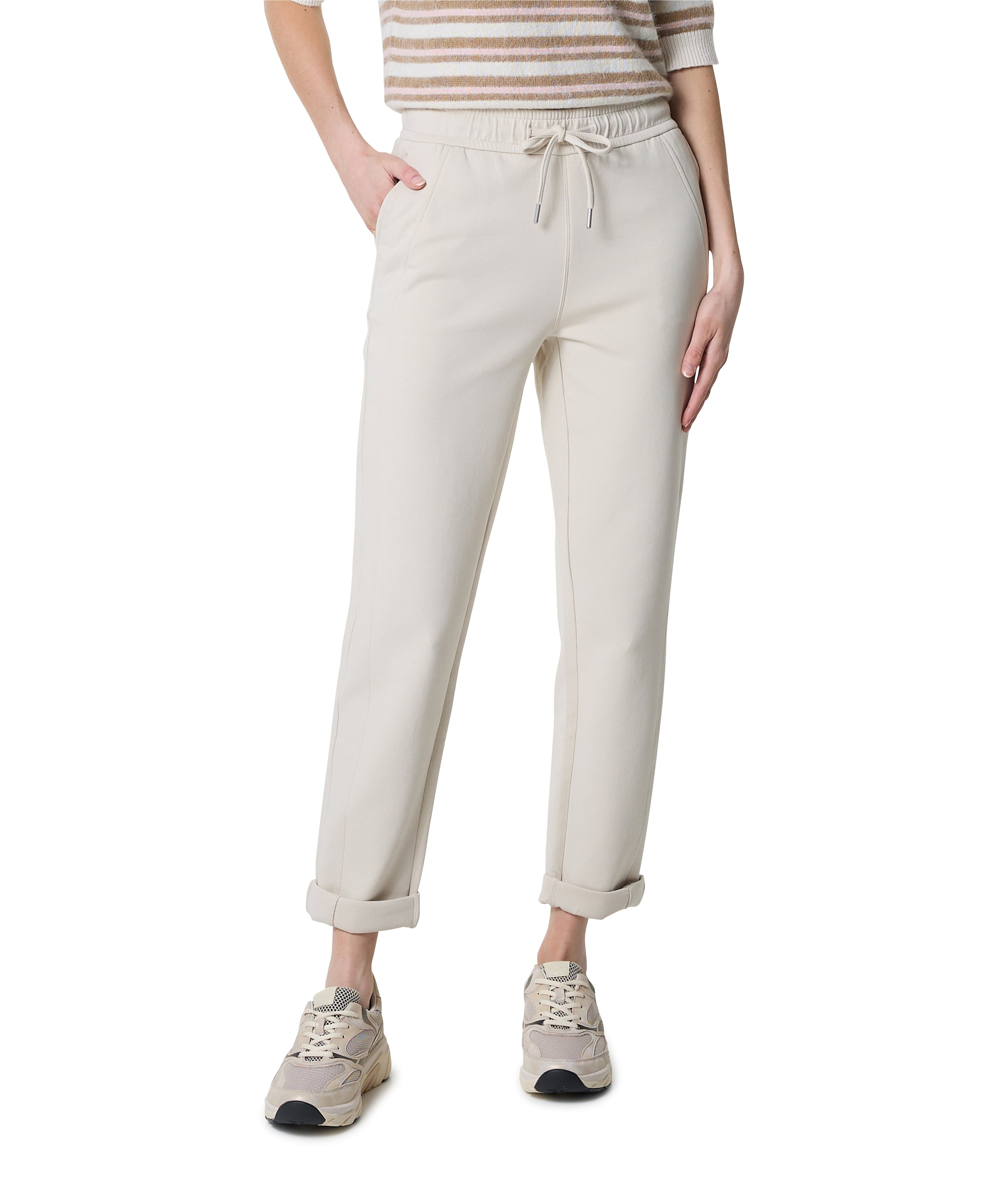 Red Button Stella Scuba dames broek beige