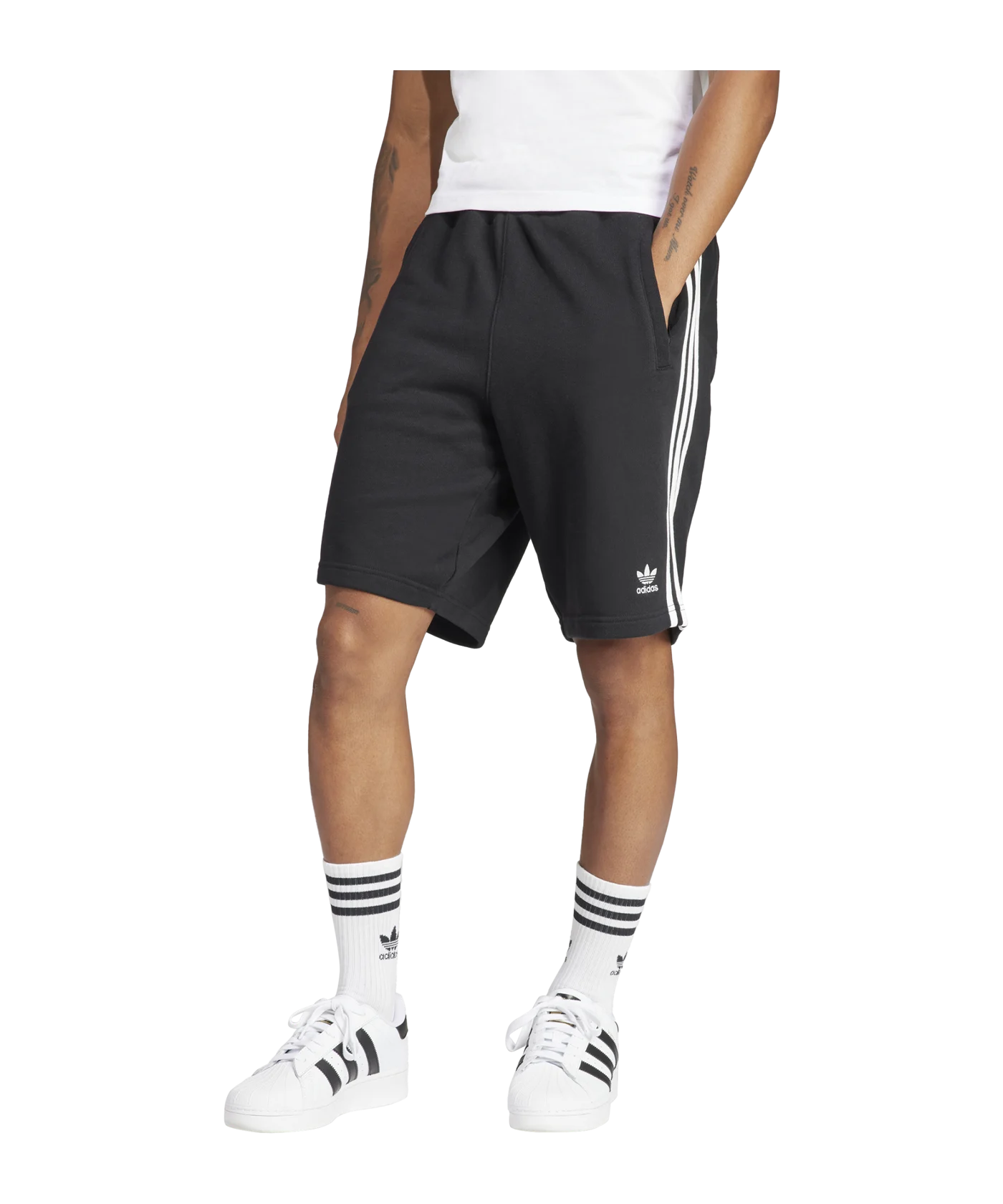 adidas Originals Adicolor 3-Stripes Short Schwarz
