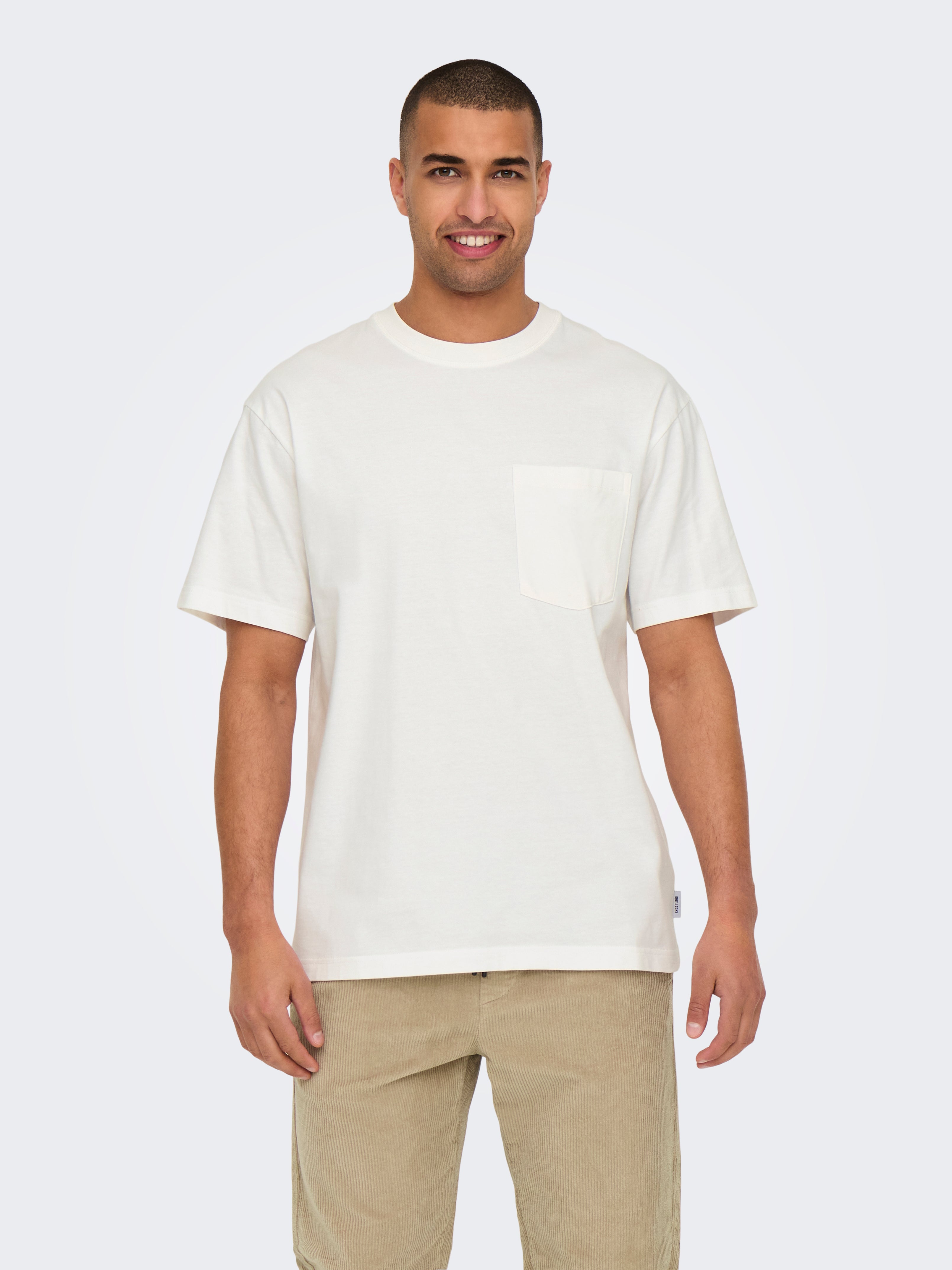 ONSARCHIE T-shirt Cloud Dancer