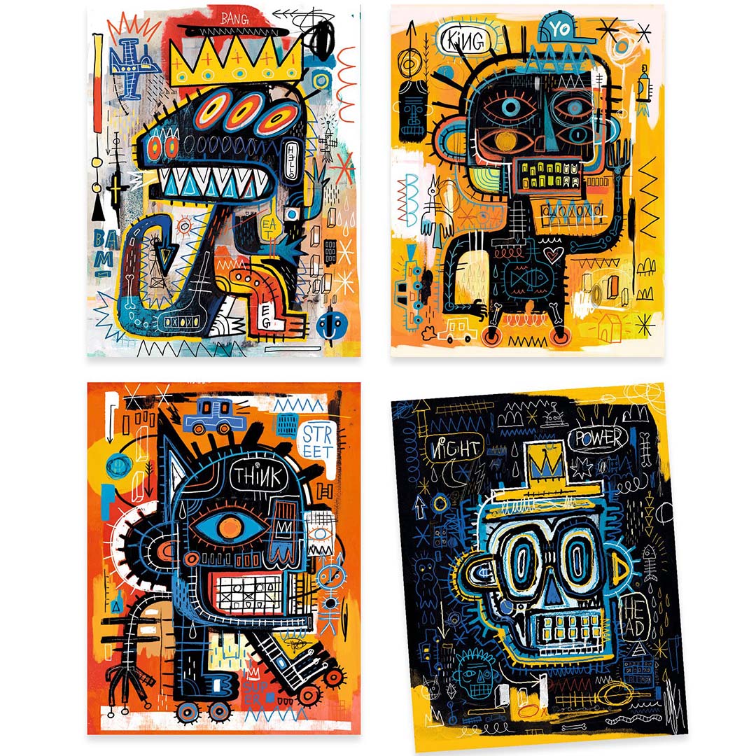djeco knutselset basquiat brooklyn