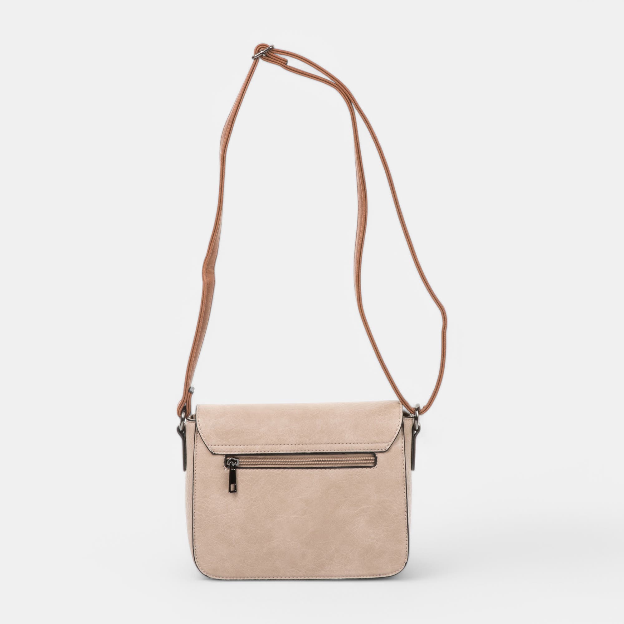 Sac bandoulière taupe