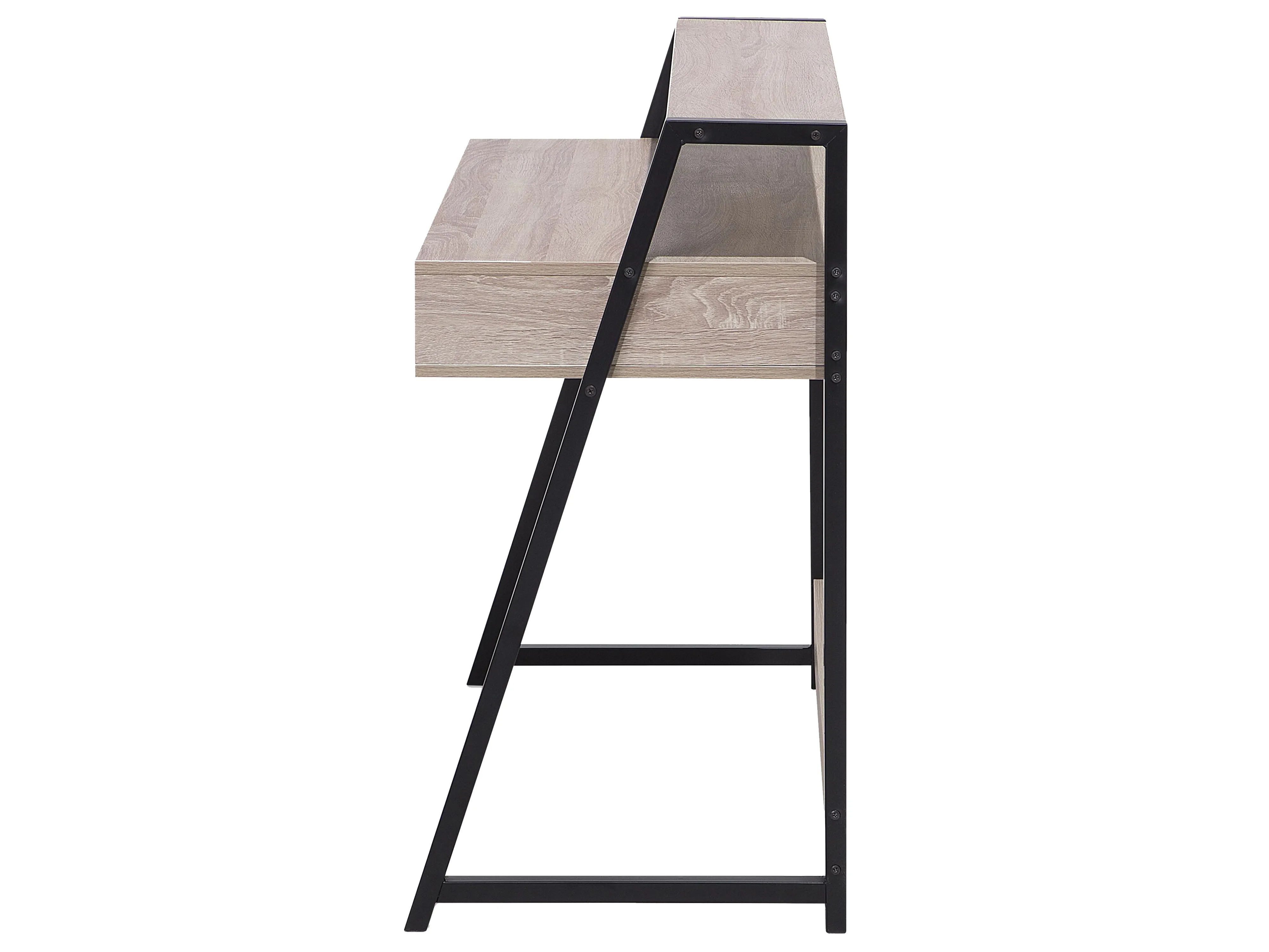 Bureau CALVIN Lichtbruin 100 cm 50 cm met lades