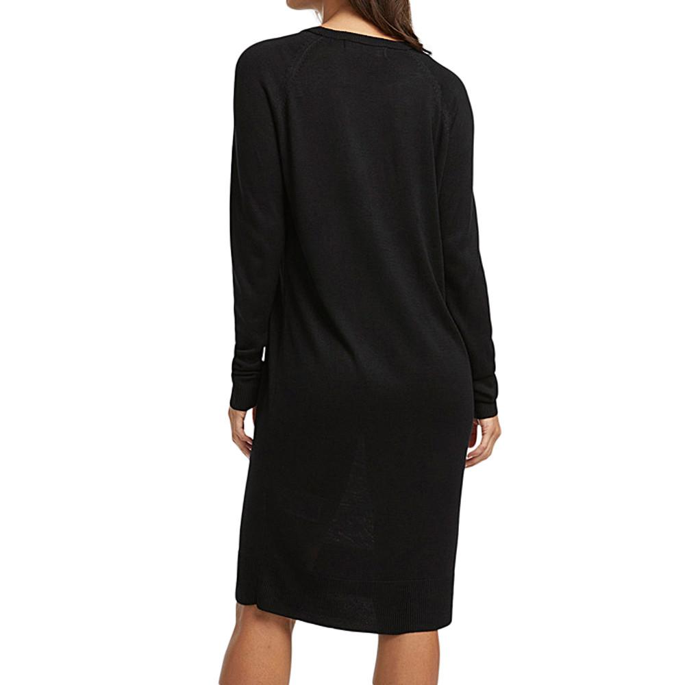 Vero Moda Robe pull Noir Femme Vero Moda Meghan