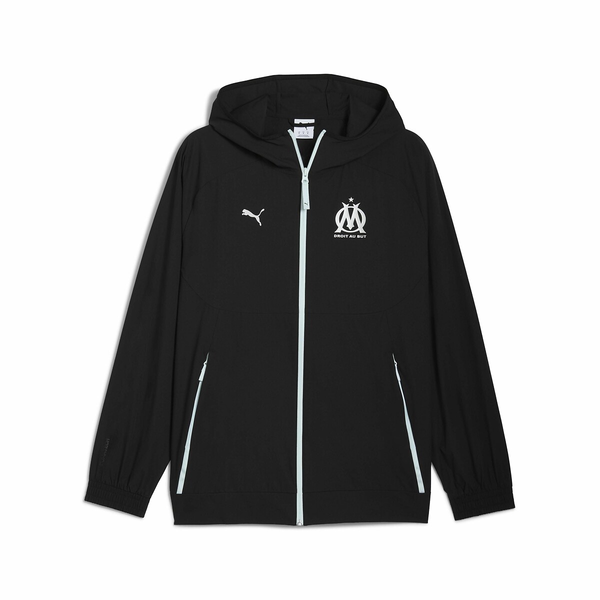 PUMA<br>Jaqueta de tecido com zíper Olympique de Marseille