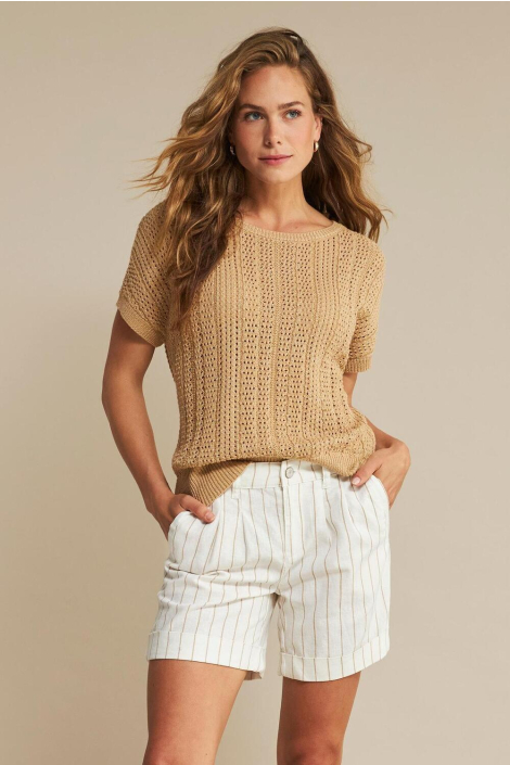 Red Button beige dames korte broek