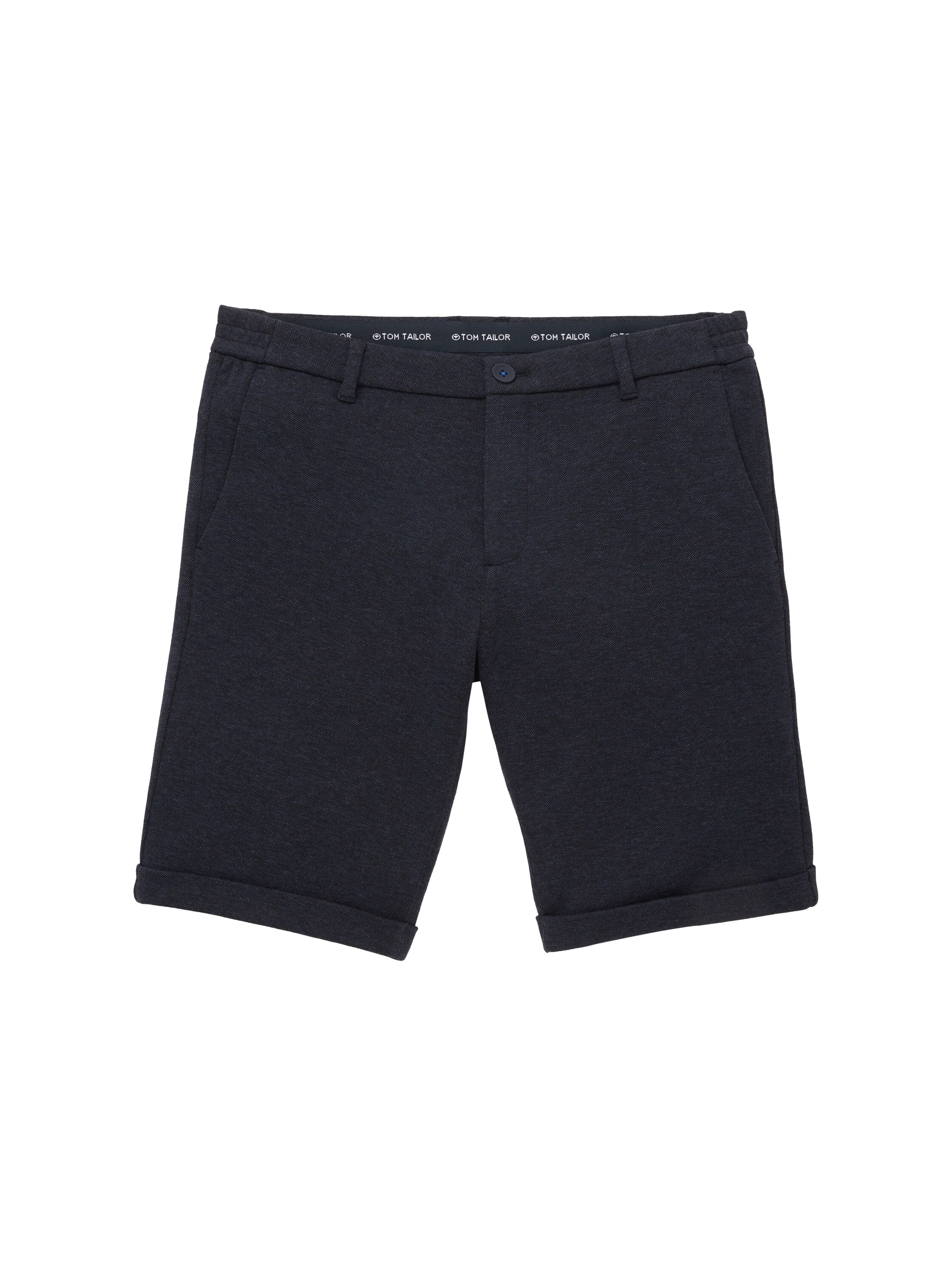 TOM TAILOR Bermudas  Sommerhose mit Melange Optik