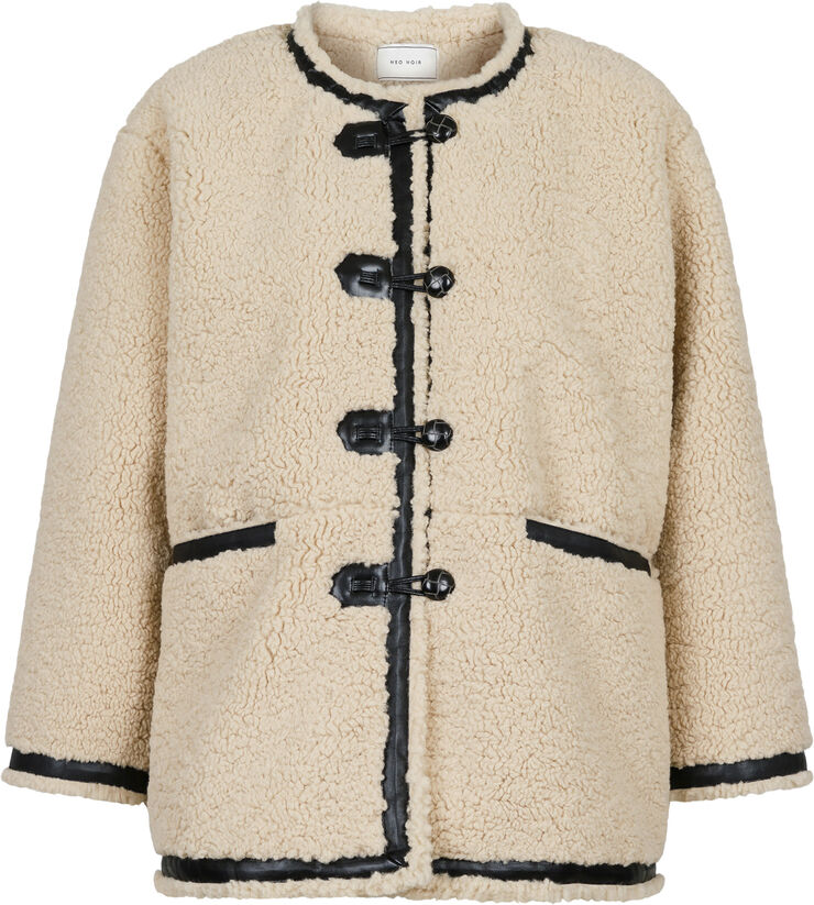 Neo Noir Fanny Teddy Jacket Camel