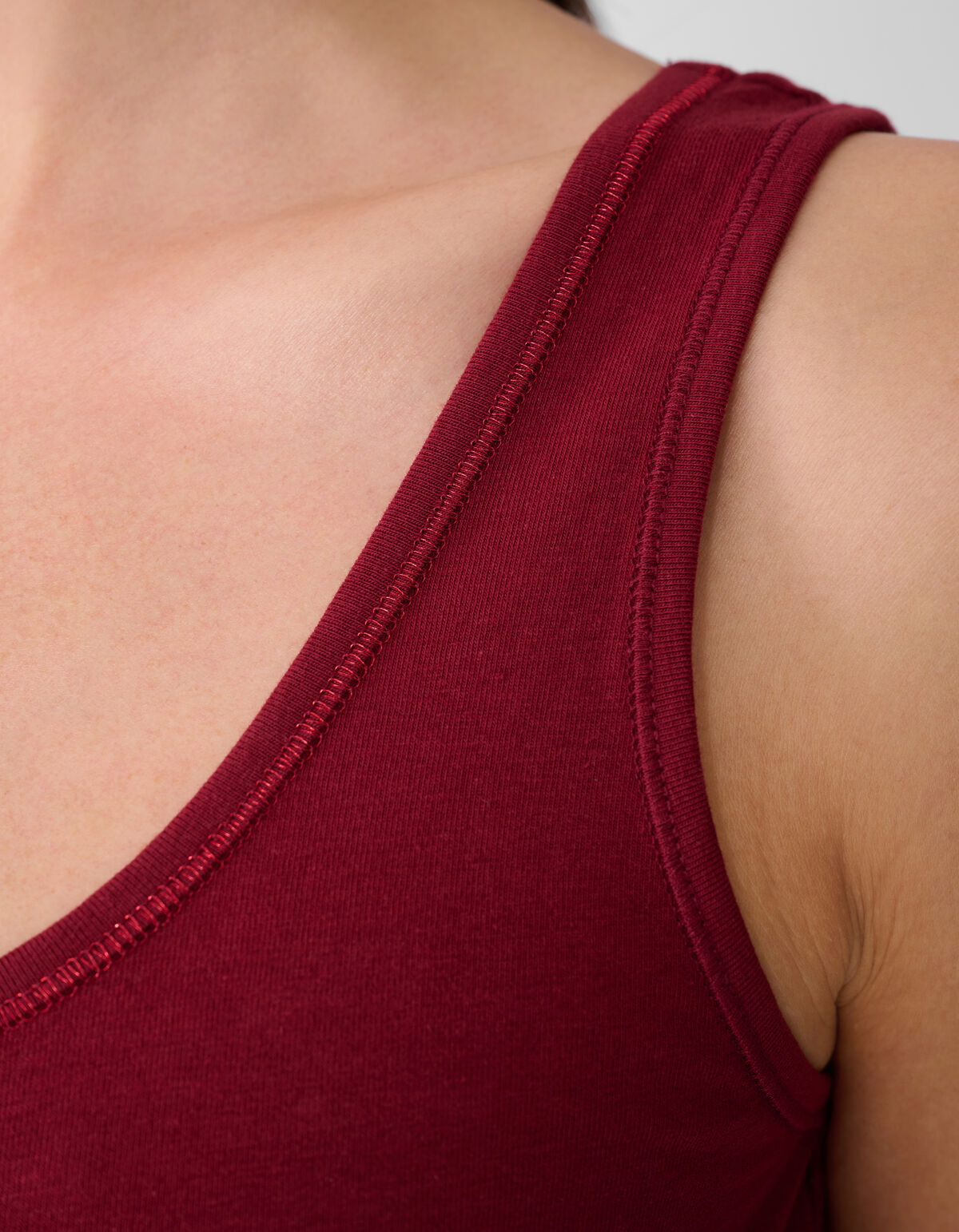 Basic Tanktop Rood