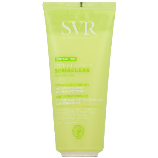 SVR Sebiaclear crème lavante hydratante apaisante - Peau acnéique