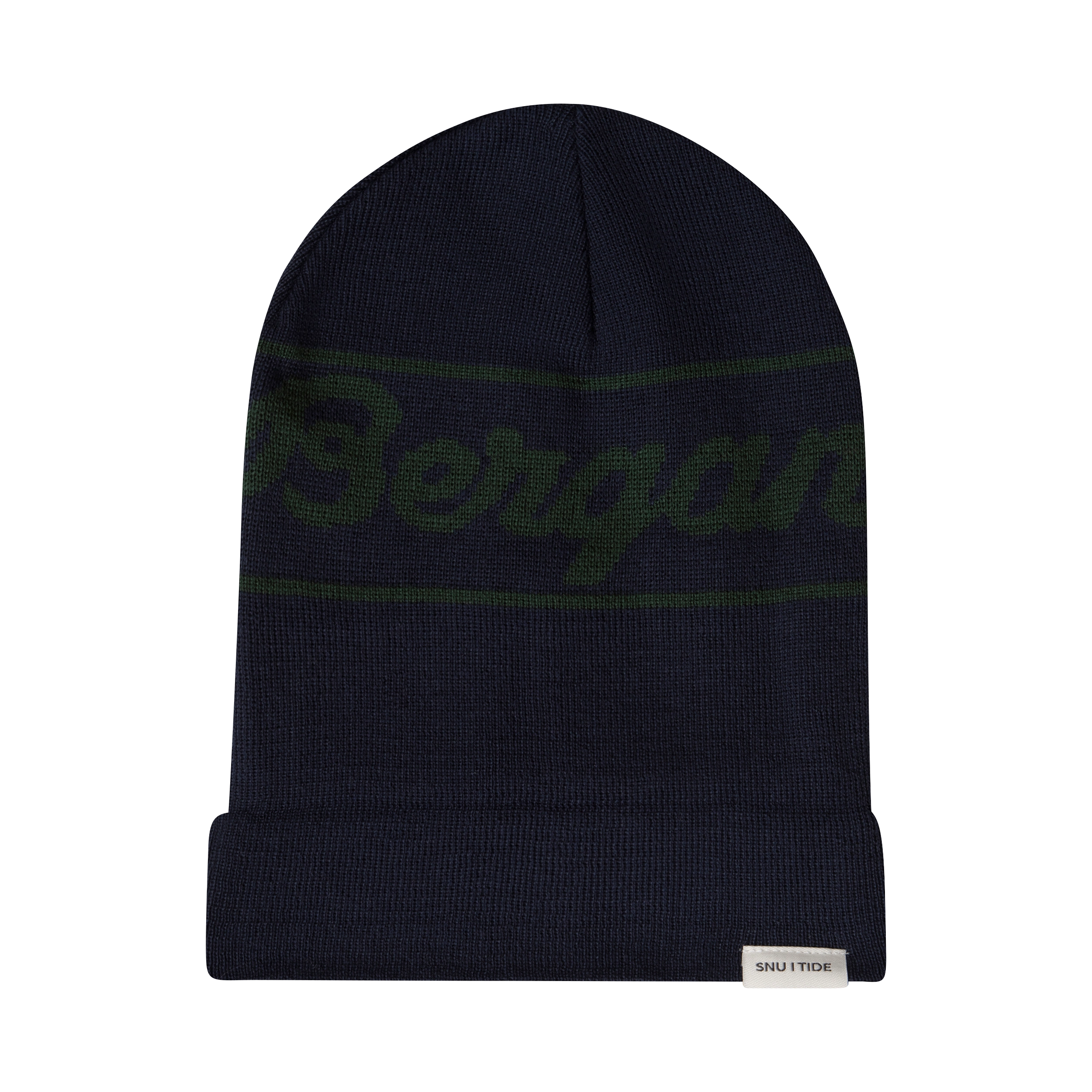 Bergans Logo Youth Beanie Navy Blue