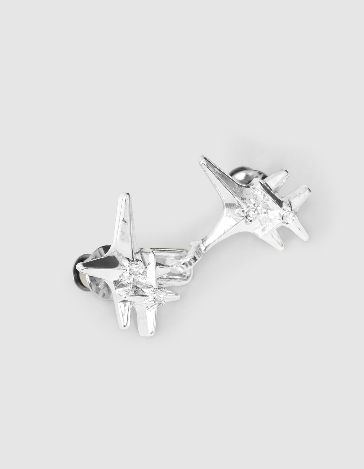 Spark Jeans Pins Zilver