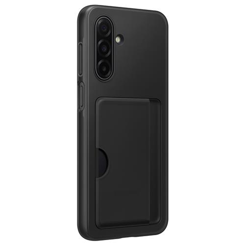 Galaxy A17 Silikon Backcover Card Slot (EF-OA176TBEGWW) - Schwarz