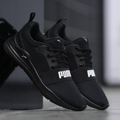 Baskets Wired Run 373015 Noir