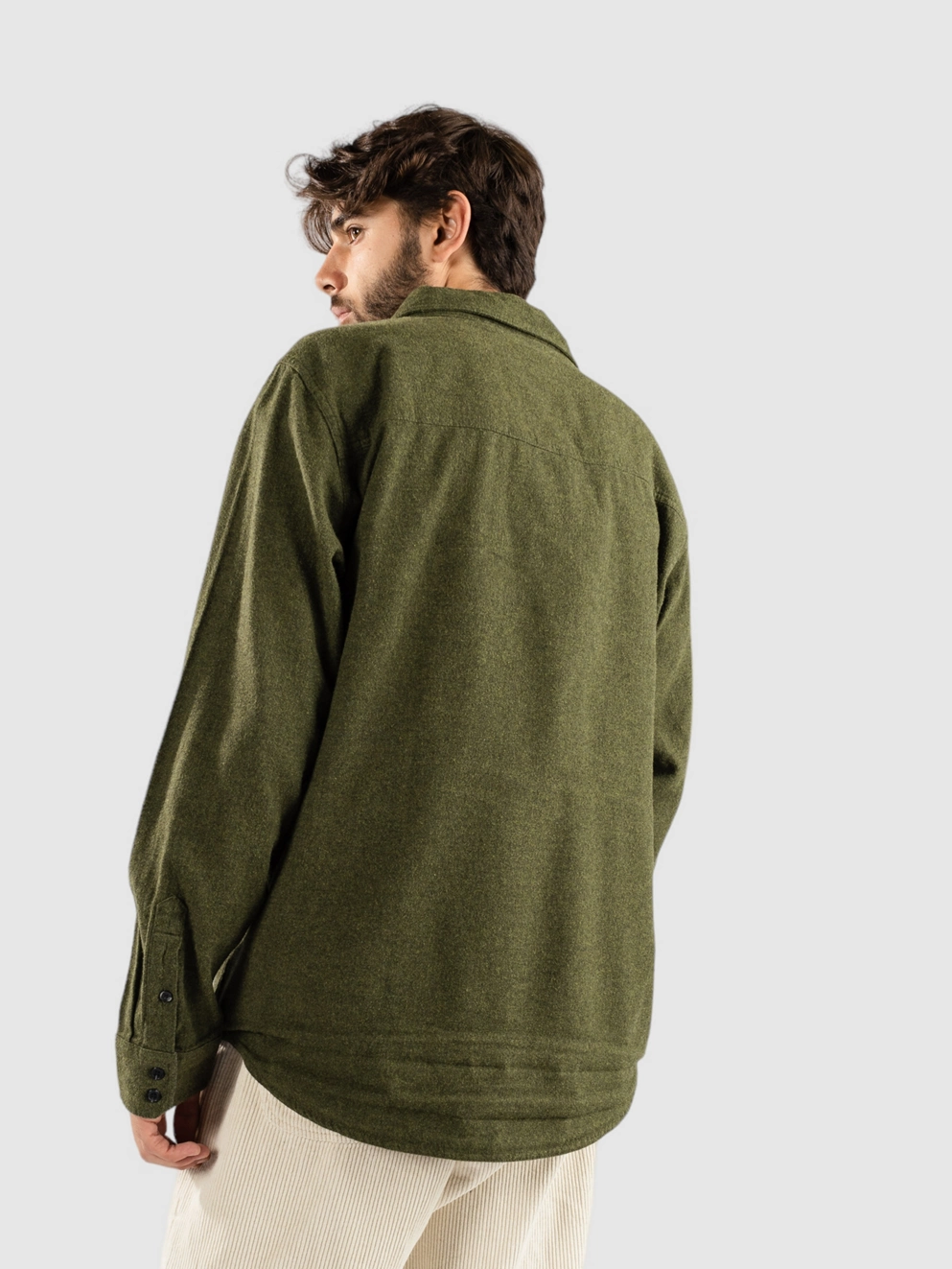 Coal Switchback Shirt olive heather blk htr