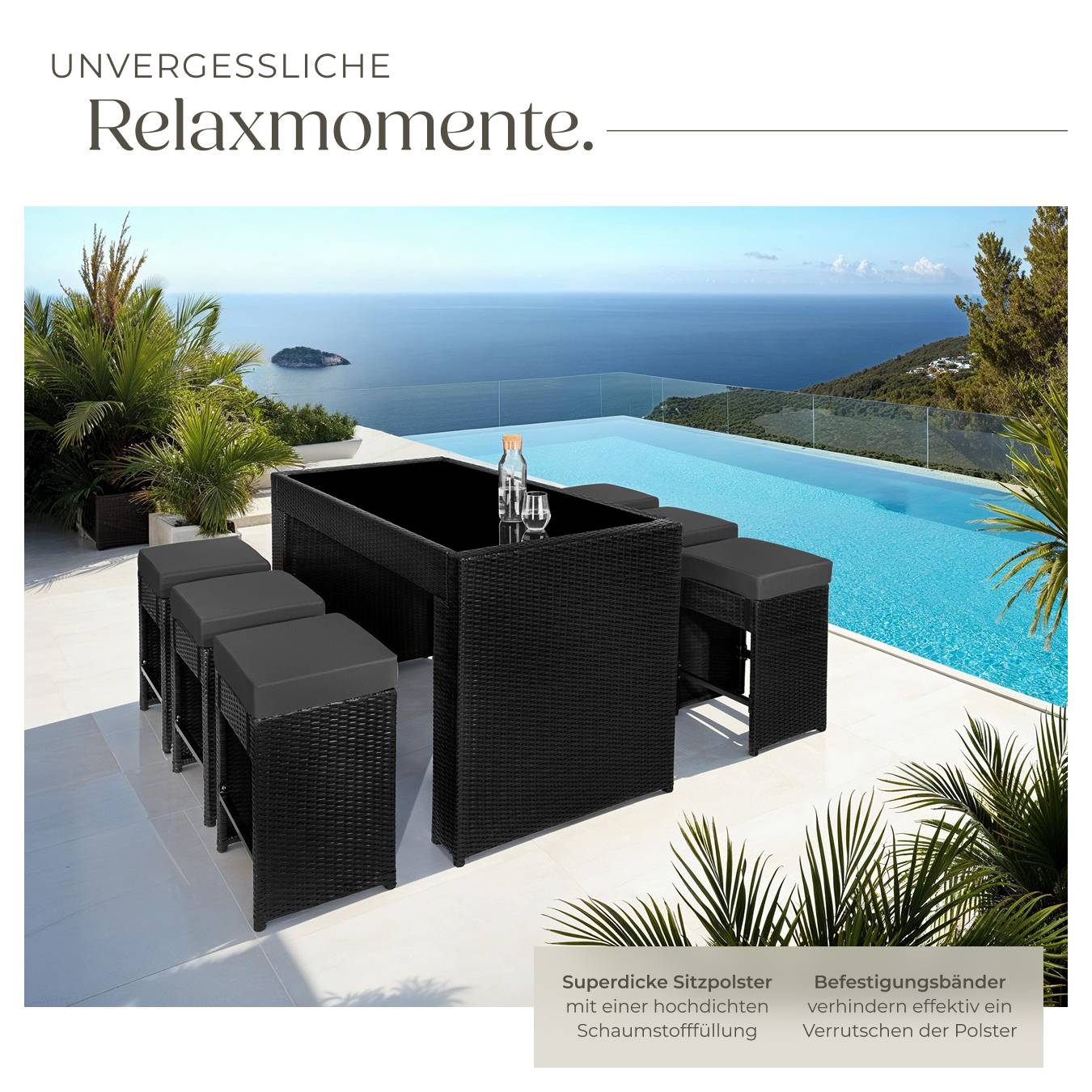 Rattan Barset Ibiza