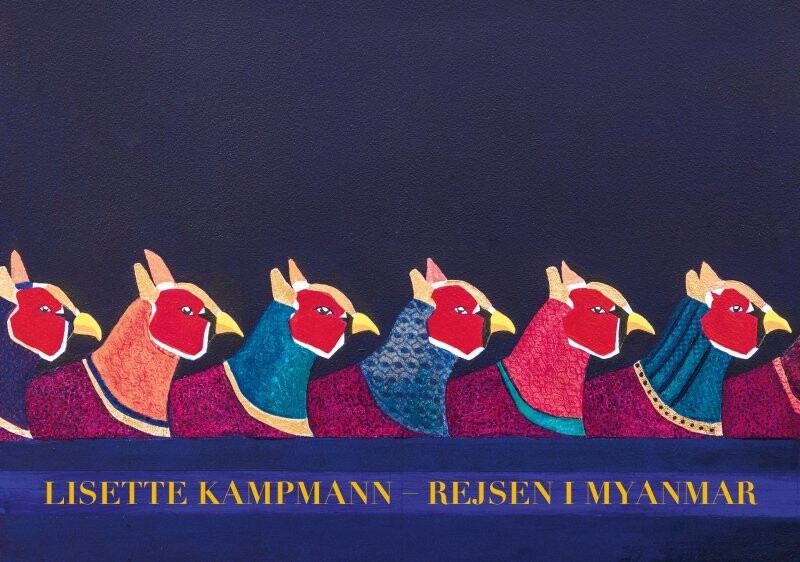 Rejsen I Myanmar - Lisette Kampmann - Bog