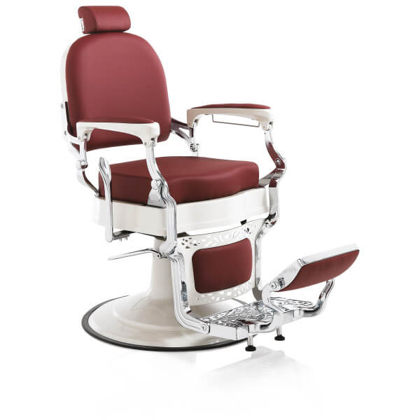 Fauteuil barbier bourgogne Hair Mustang