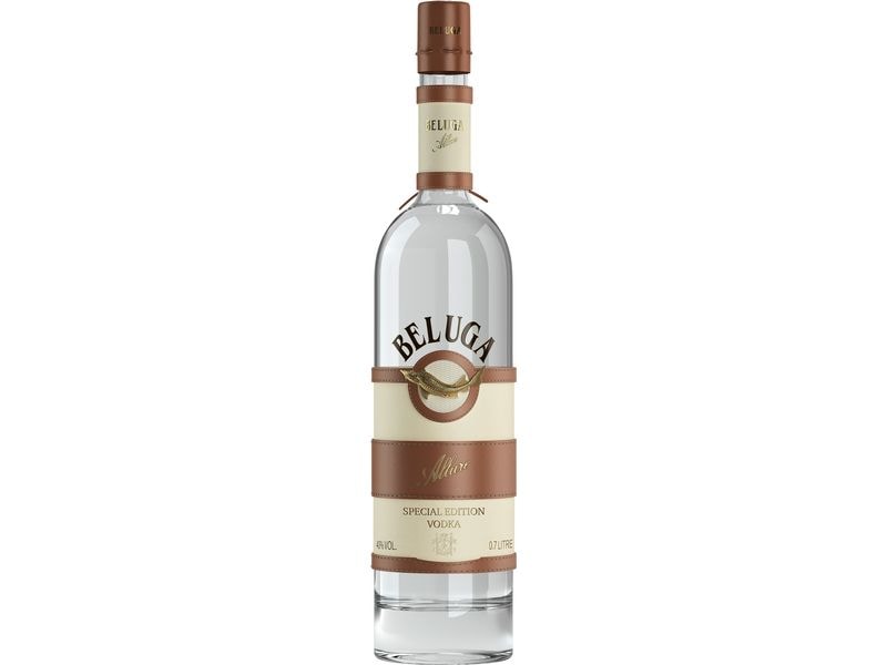 Beluga Vodka Allure 0.7 l Traditionell hergestellter Wodka mit ausgewogener Aromatik