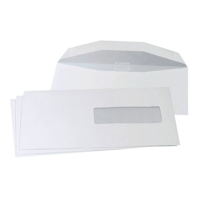 La Couronne - 200 Enveloppes C5 162 x 229 mm - 80 gr - fenêtre 45x100 mm - blanc