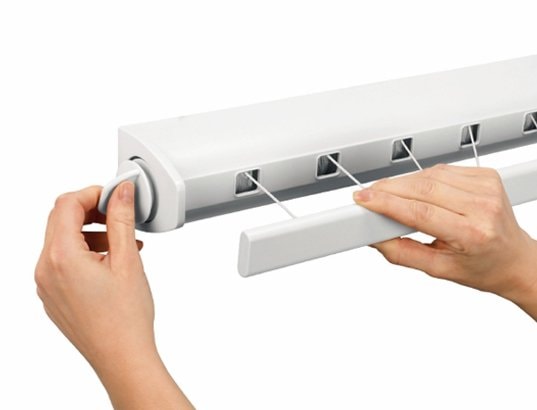 BRABANTIA - Séchoir à linge 385728 Enrouleur de corde 22m