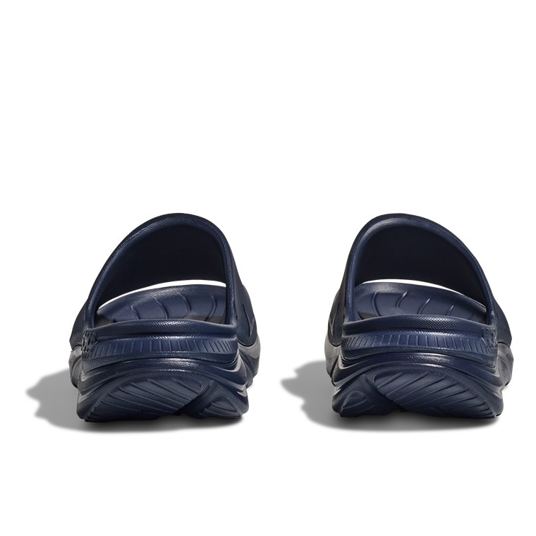 Hoka U Ora Athletic Slide Varsity Navy/White