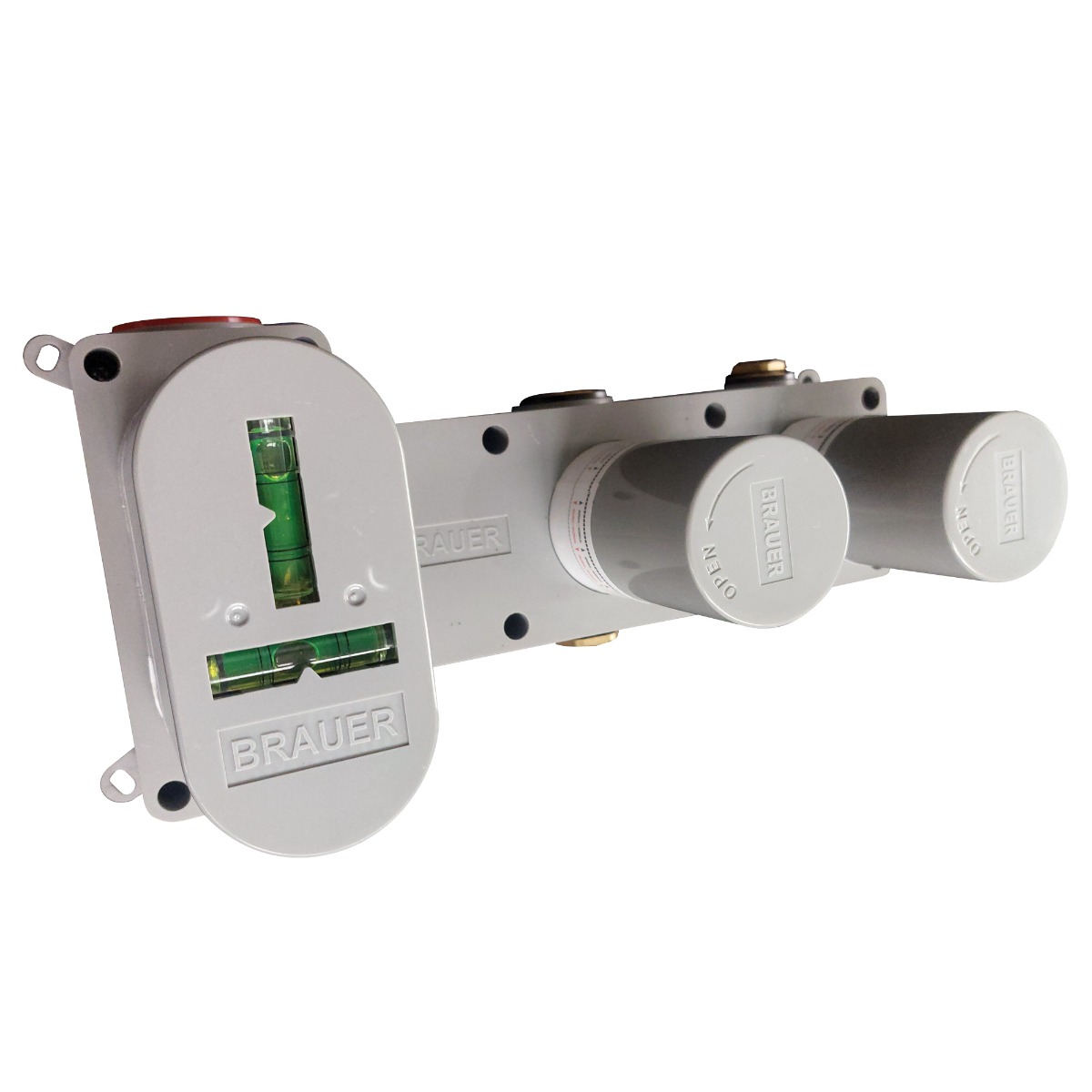 Brauer Chrome Carving inbouw badkraan met 3 standen handdouche chroom