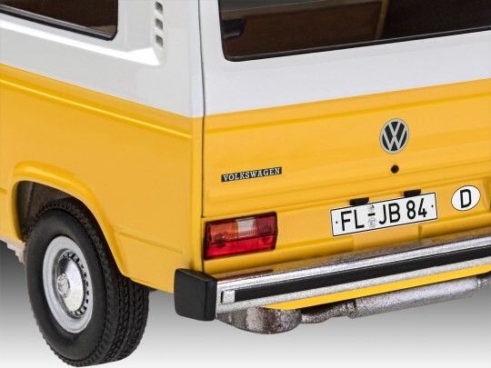 Revell - Vw T3 Bus Modelbus Byggesæt - 1:24 - Level 3 - 07706