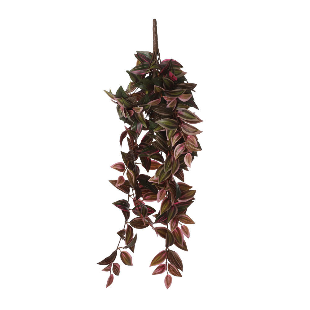 Mica decorations - tradescantia artificielle bordeaux h54