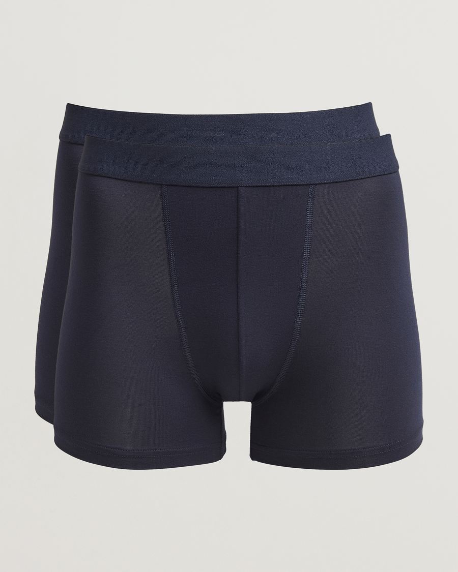 Bread & Boxers 2-Pack Boxer Breif Modal Dark Navy