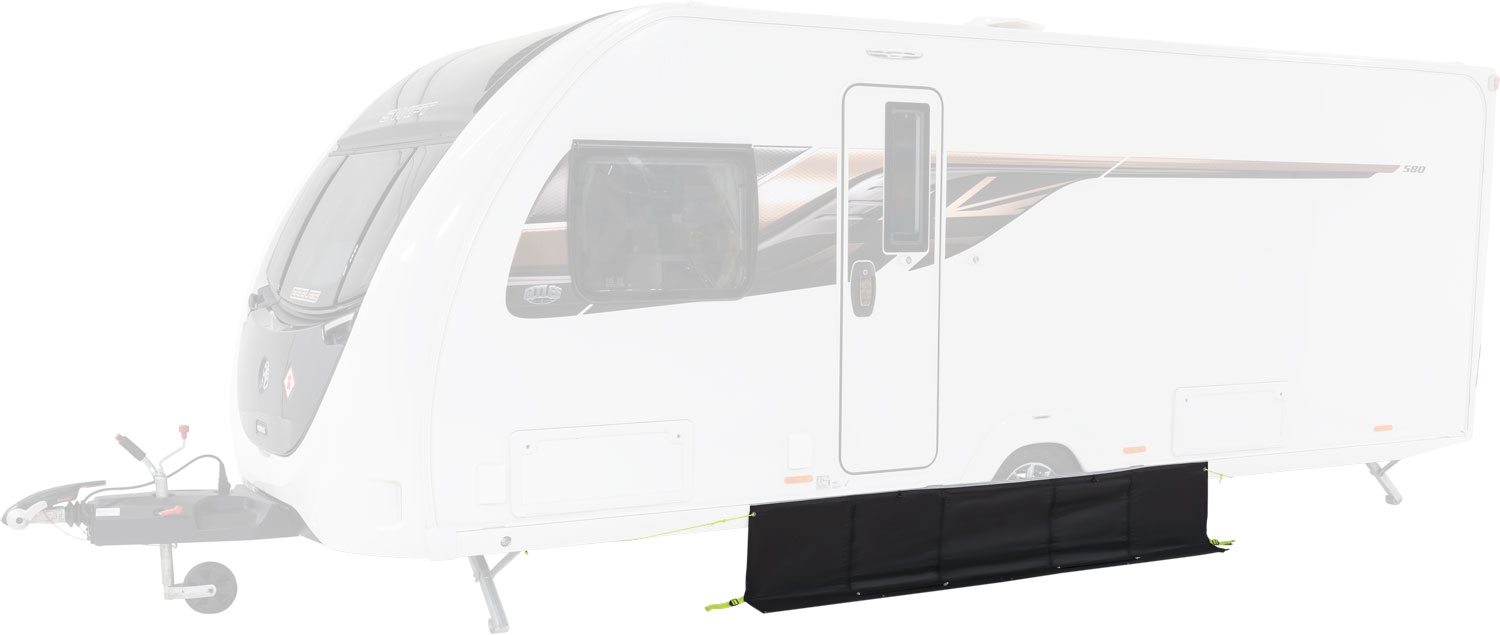 Dometic Dual Fix Bodenschürze für Wohnwagen- / Reisemobilvorzelt 330 cm