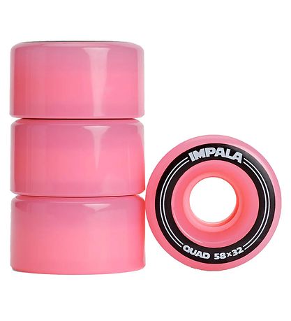 Impala -Räder - 4er-Pack - 58 mm - Pink