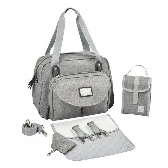 Sac Genève 2   Gris chiné        de               Béaba
