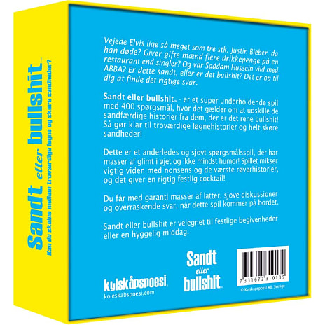 Sandt eller bullshit