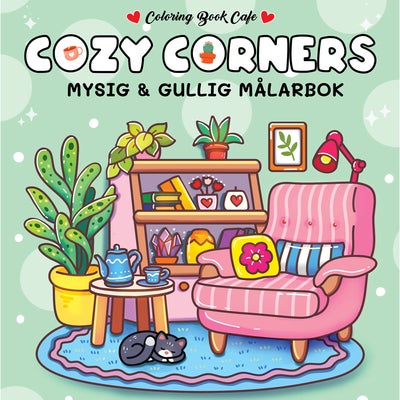 Legind A/S Cozy Corners Fargeleggingsbok
