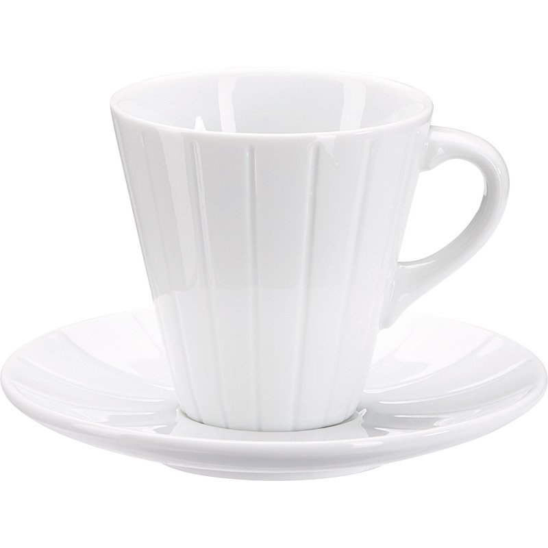 Tasse à café en porcelaine 9 cl  - Lot de 6