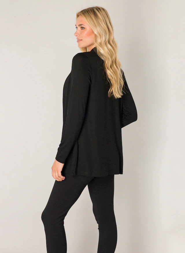 Base Level Strickjacke »Yayla« In elastischem Feinstrick