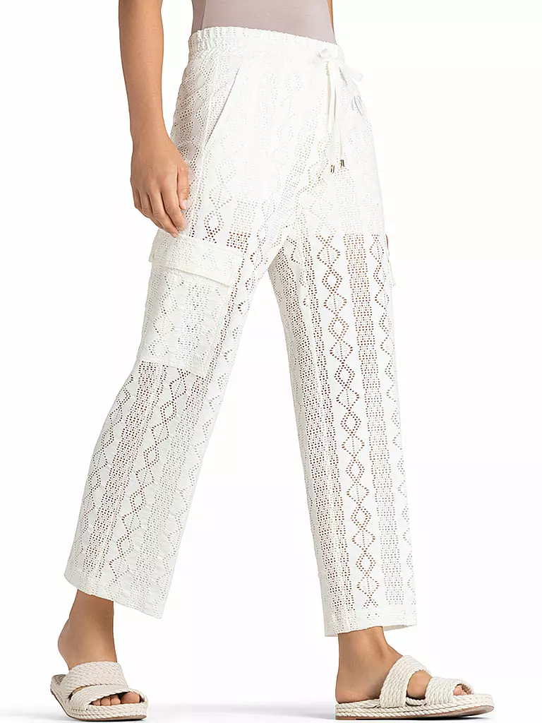 CAMBIO Cargohose 7/8 CLARA creme