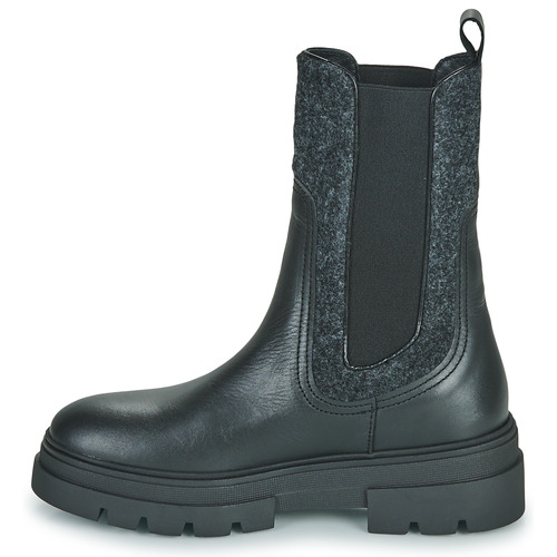 Tommy Hilfiger - SEASONAL FEMININE CHELSEA BOOT Negro