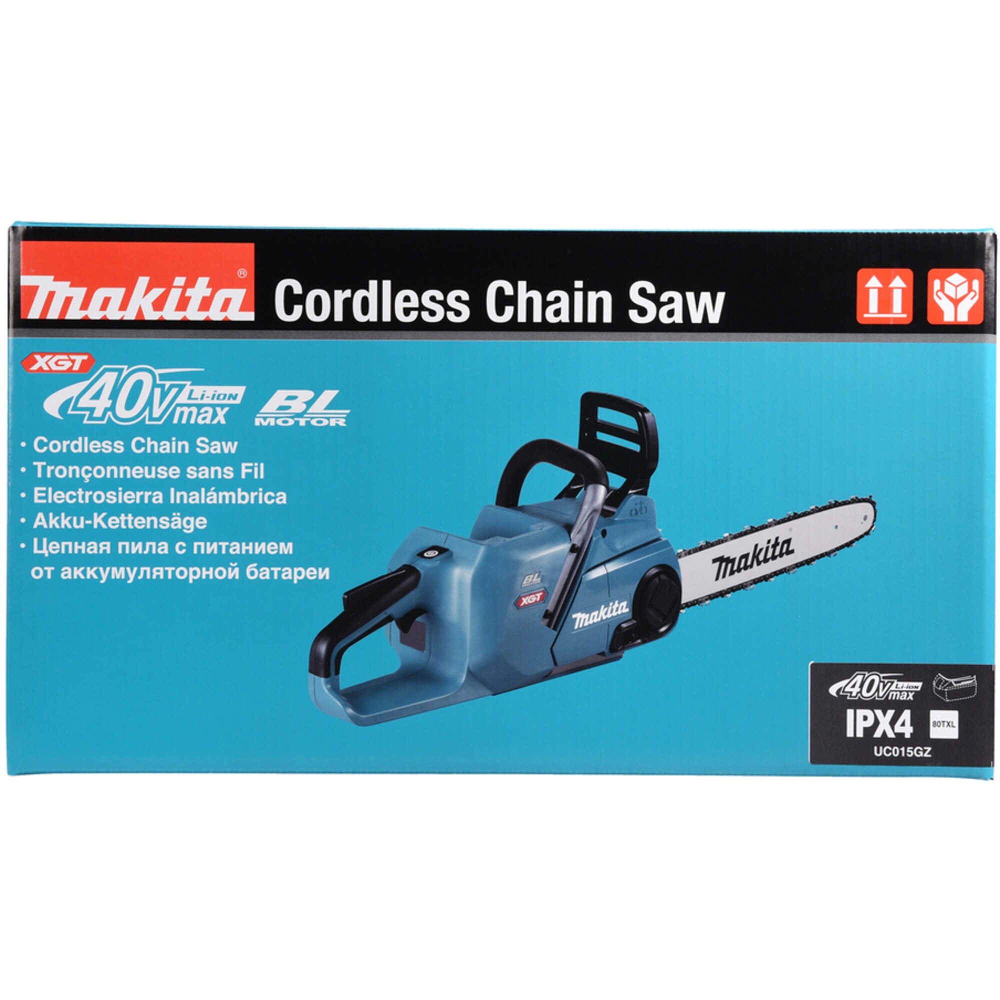Makita Elektro-Kettensäge Akku-Kettensäge UC015GZ XGT, 40Volt