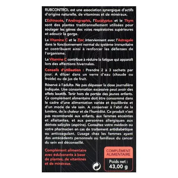 SID Nutrition Prevent Life Rubcontrol 15 sachets