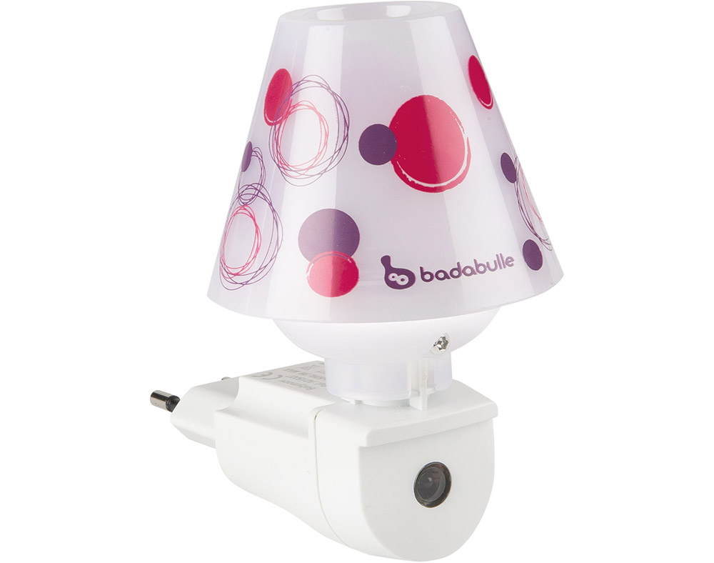 LUZ PRESENÇA BADABULLE ROSA 22X11.5X14CM