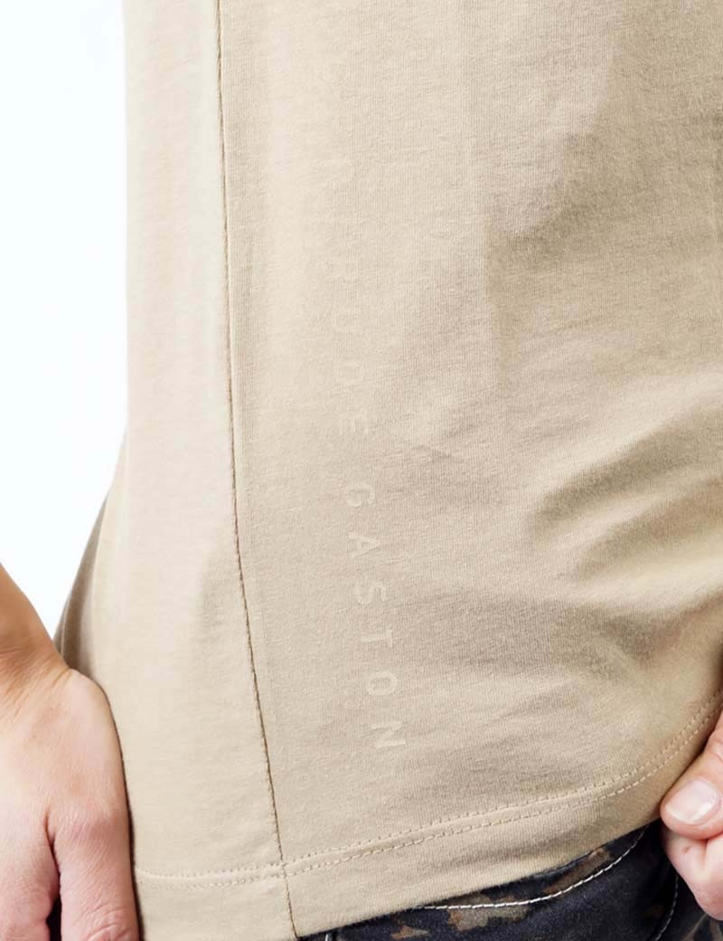 GERTRUDE&GASTON T-SHIRT ANDREA COL V SAND