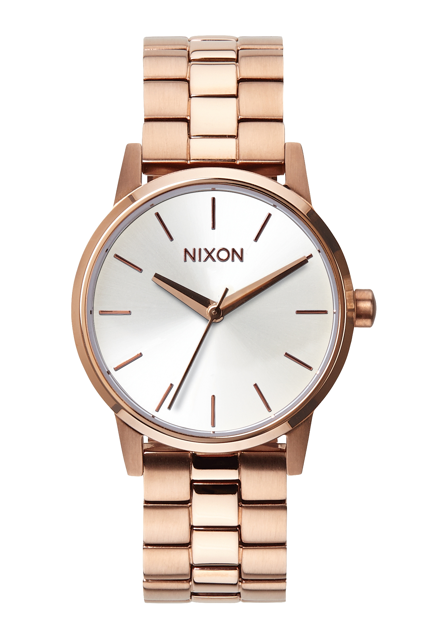Nixon The Small Kensington Rose Gold / White A3611045