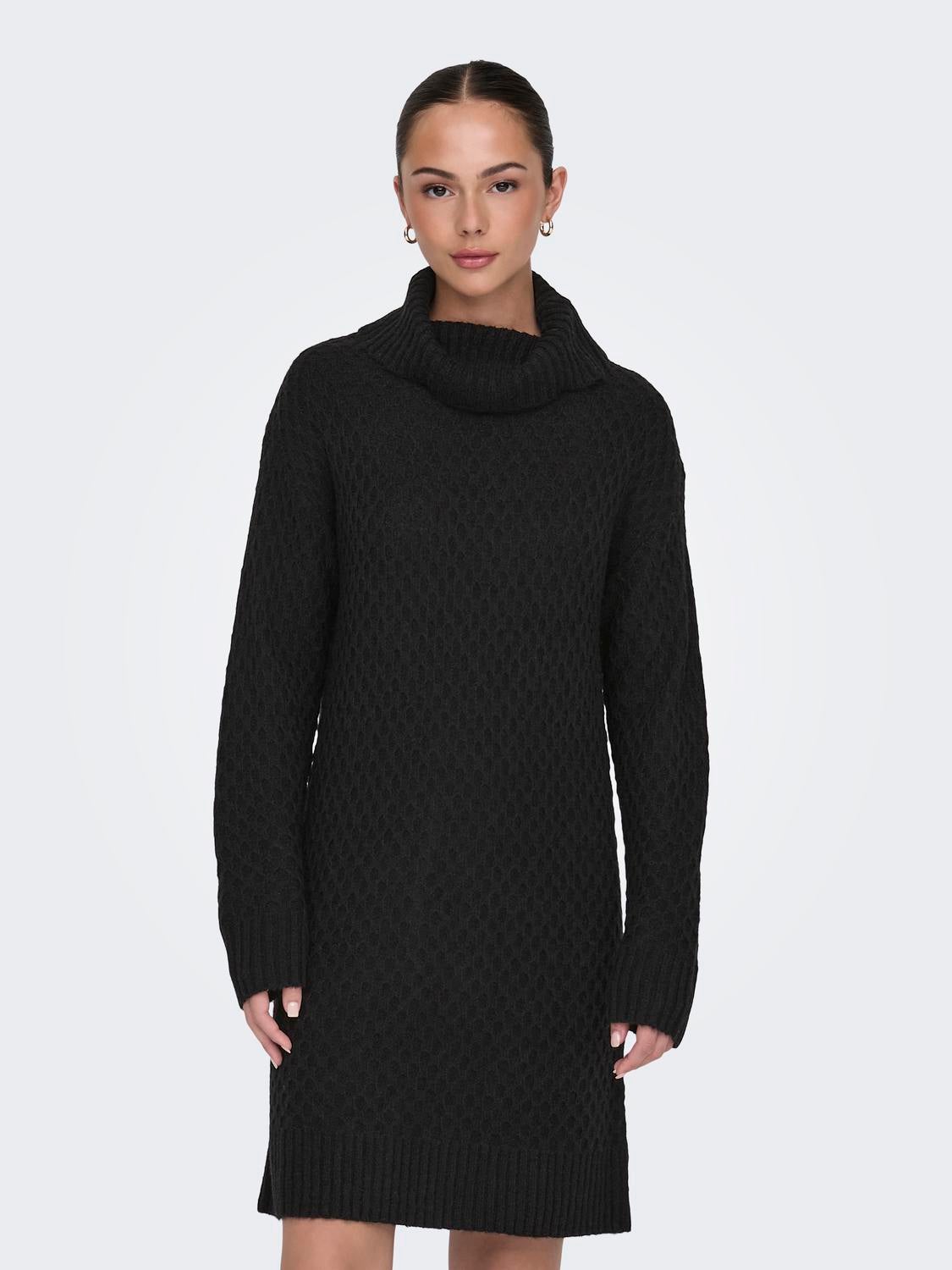 JDYBIGUM Midikleid Black