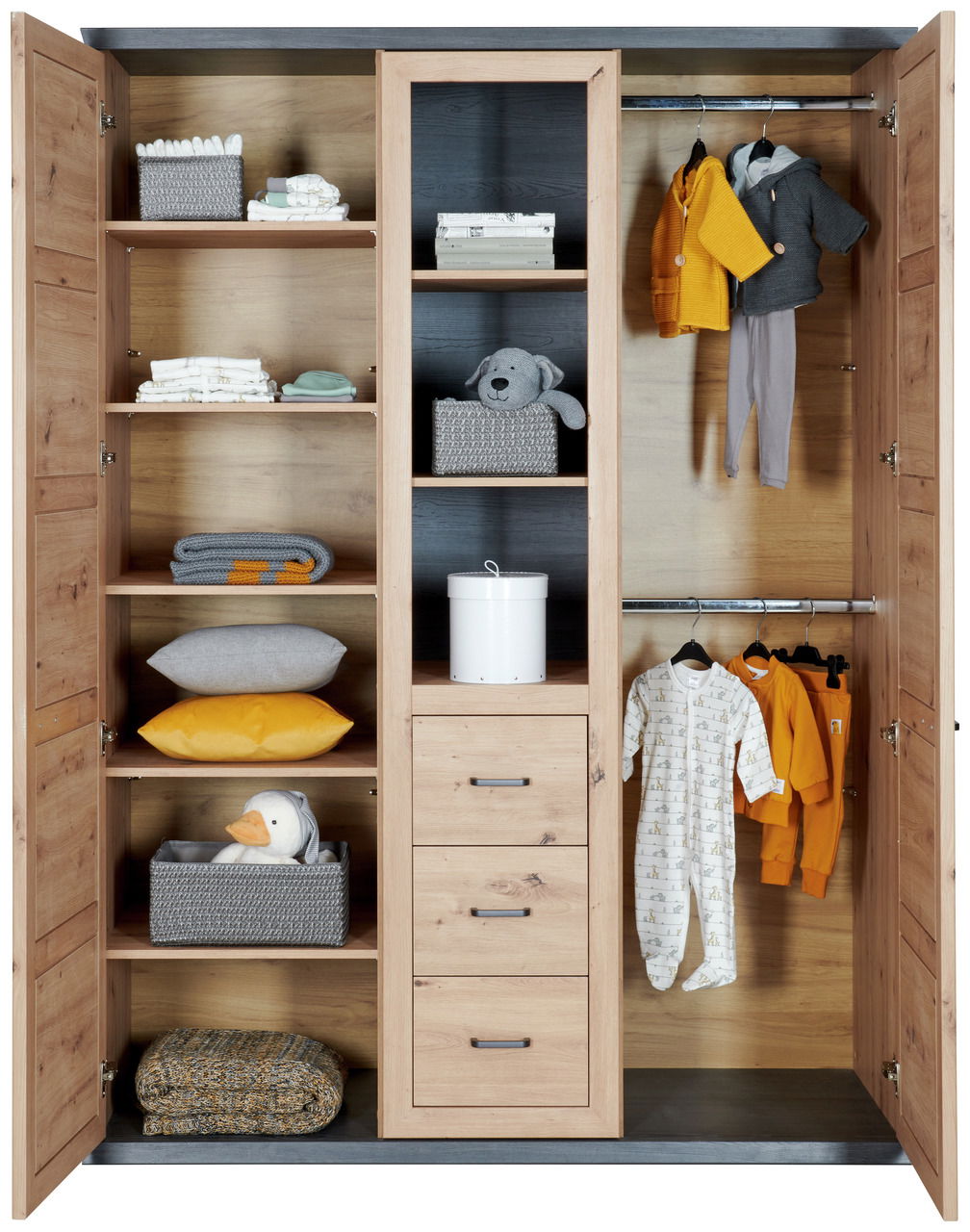 MyBaby Kleiderschrank 2-türig BENTON