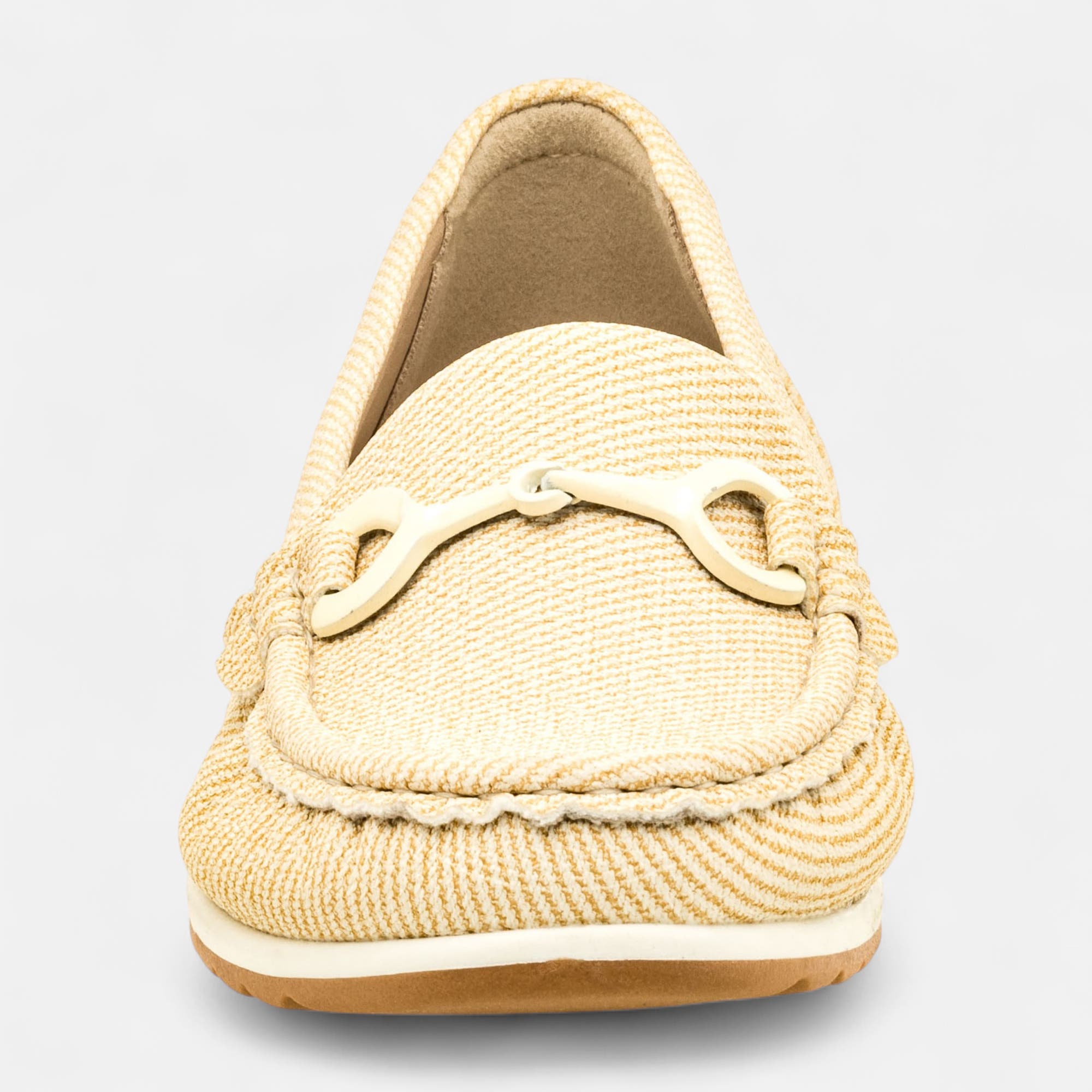 Mocassins pieds sensibles Femme beige