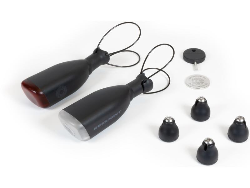 Reelight Velolampe CIO  Reepower Blinklicht Set 8-teilig Batterieloses Fahrradlicht