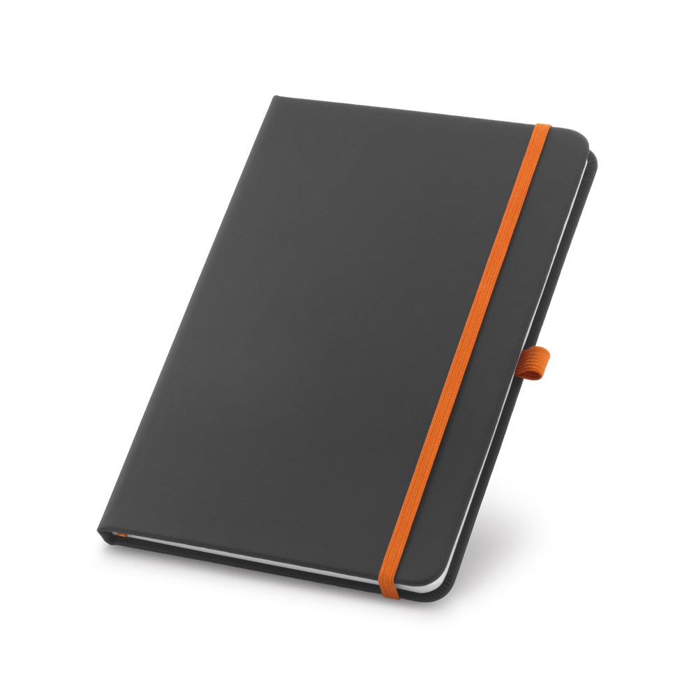 hi!dea 93717 - Bloc notes A5 en PU avec pages lignées
